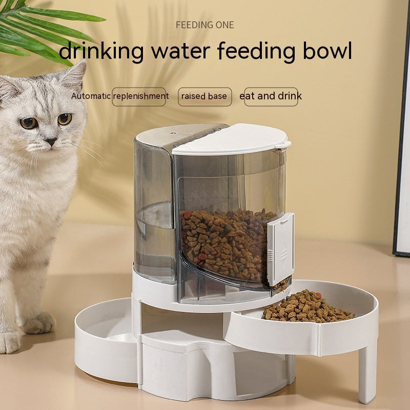 "Automatic Water Change Pet Feeder – Smart Pet Water Dispenser with Continuous Fresh Water Flow, Ideal for Dogs and Cats"