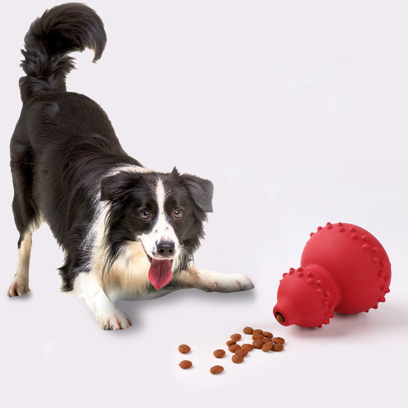 "Natural Rubber Dog Chew Toy – Durable, Non-Toxic, Teeth Grinding Resistant"