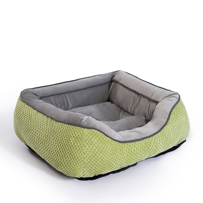 Dog Crate Bed For Medium Dogs, Plush Faux Fur Dog Crate Pad, Calming Anti Anxiety Medium Dog Bed For Crate, Washable Soft Warm Dog Crate Mat With Non-Slip Bottom