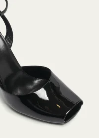 La Scandale Patent Ankle-Strap Sandals - Image 4