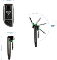 SWIFF High-Grade Electronic Guitar Wireless System Rechargeable Guitar Transmitter Receiver Support Multi Channels and Long Battery Life for Electric Musical Instruments - Image 8