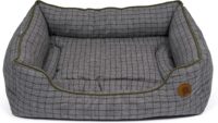 Petface Moss Green Square Dog Bed, Large - Image 2