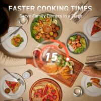 COSORI Air Fryer 9-in-1, Compact & Large 6-Qt, Fast Turbo Modes, 90-450°F Even Results, Precision Heating, Up to 95% Less Oil*, Roast, Bake, Dry, Reheat... - Image 7
