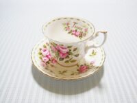 White Tea Cup And Saucer