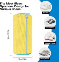 Shoe Washing Machine Bag: Laundry Shoe Bag for Washer and Dryer - Image 5