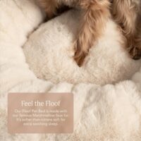 UnHide Floof Pet Bed - Large (35" x 12") - Extra Soft Dog Bed - Removable Faux Fur Cover - Machine Washable - Helps Ease Pet Anxiety & Provides... - Image 6