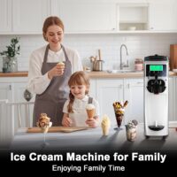 Ice Cream Maker Machine for Home, 5 Inch Screen Soft Serve Ice Cream Machine - Image 9